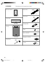 Preview for 4 page of Yamaha NS-P620 Owner'S Manual