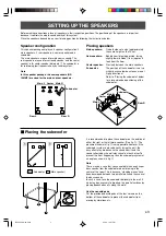 Preview for 7 page of Yamaha NS-P620 Owner'S Manual