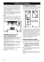 Preview for 6 page of Yamaha NS-PA40 Owner'S Manual