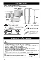 Preview for 6 page of Yamaha NS-PA41 Owner'S Manual