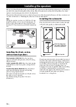 Preview for 8 page of Yamaha NS-PA41 Owner'S Manual