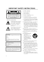 Preview for 2 page of Yamaha NS-SP7800PN - 5.1-CH Home Theater Speaker Sys Owner'S Manual