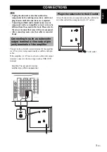 Preview for 7 page of Yamaha NS-SW100 Owner'S Manual