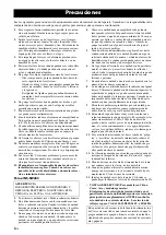 Предварительный просмотр 10 страницы Yamaha NS-SW280 Owner'S Manual