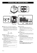 Предварительный просмотр 8 страницы Yamaha NS-SW700 Owner'S Manual