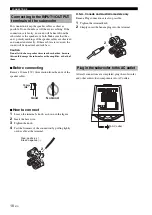 Предварительный просмотр 14 страницы Yamaha NS-SW700 Owner'S Manual