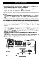 Предварительный просмотр 28 страницы Yamaha NS-SW700 Owner'S Manual