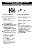 Предварительный просмотр 52 страницы Yamaha NS-SW700 Owner'S Manual