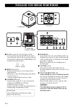 Предварительный просмотр 62 страницы Yamaha NS-SW700 Owner'S Manual