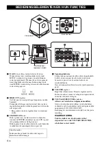 Предварительный просмотр 116 страницы Yamaha NS-SW700 Owner'S Manual