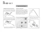 Preview for 5 page of Yamaha NS-W1 Owner'S Manual