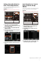 Предварительный просмотр 72 страницы Yamaha NUAGE MASTER Ncs500-CT Operation Manual