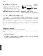 Preview for 2 page of Yamaha NX-A01 - Speaker Sys Service Manual