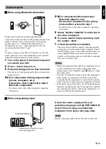 Preview for 5 page of Yamaha NX-B02 - Portable Speakers - 10 Watt Owner'S Manual