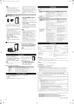 Preview for 2 page of Yamaha NX-B02 Owner'S Manual