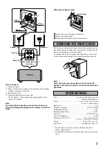 Предварительный просмотр 3 страницы Yamaha NX-E400 Owner'S Manual