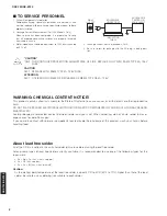 Preview for 2 page of Yamaha NX-E700 Service Manual