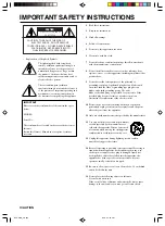 Preview for 2 page of Yamaha NX-P120 - 6 Piece Home Theater Speaker... Owner'S Manual