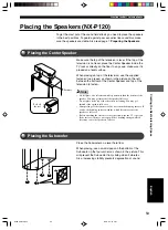 Preview for 57 page of Yamaha NX-P120 - 6 Piece Home Theater Speaker... Owner'S Manual