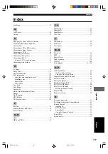 Preview for 111 page of Yamaha NX-P120 - 6 Piece Home Theater Speaker... Owner'S Manual