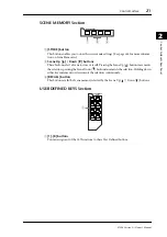 Предварительный просмотр 21 страницы Yamaha O1V96 Owner'S Manual