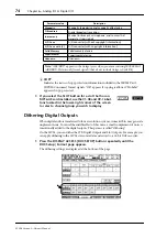 Предварительный просмотр 74 страницы Yamaha O1V96 Owner'S Manual