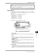 Предварительный просмотр 161 страницы Yamaha O1V96 Owner'S Manual