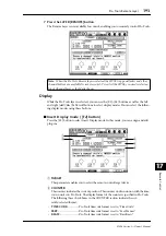 Предварительный просмотр 193 страницы Yamaha O1V96 Owner'S Manual