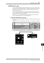 Предварительный просмотр 207 страницы Yamaha O1V96 Owner'S Manual