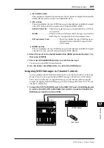 Предварительный просмотр 209 страницы Yamaha O1V96 Owner'S Manual