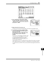 Предварительный просмотр 241 страницы Yamaha O1V96 Owner'S Manual