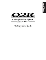 Предварительный просмотр 7 страницы Yamaha O2R Owner'S Manual