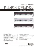 Yamaha P-115B Service Manual предпросмотр