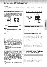 Preview for 23 page of Yamaha P-125 Owner'S Manual