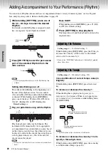 Preview for 20 page of Yamaha P-125a Owner'S Manual