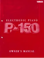 Yamaha P-150 Owner'S Manual preview