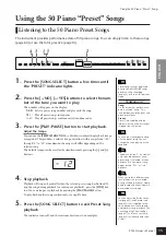 Предварительный просмотр 13 страницы Yamaha P-155 Owner'S Manual