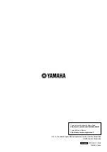 Предварительный просмотр 72 страницы Yamaha P-155 Owner'S Manual