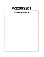 Предварительный просмотр 2 страницы Yamaha P-2200/2201 Product Manual