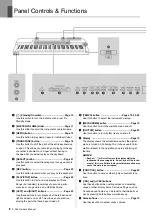 Предварительный просмотр 8 страницы Yamaha P-255 Owner'S Manual