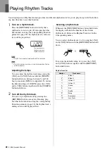 Предварительный просмотр 20 страницы Yamaha P-255 Owner'S Manual