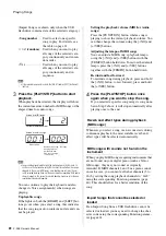 Предварительный просмотр 22 страницы Yamaha P-255 Owner'S Manual