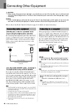 Предварительный просмотр 34 страницы Yamaha P-255 Owner'S Manual