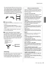 Предварительный просмотр 39 страницы Yamaha P-255 Owner'S Manual