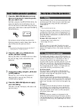 Предварительный просмотр 41 страницы Yamaha P-255 Owner'S Manual