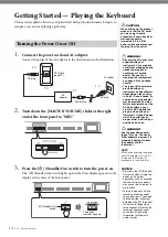 Предварительный просмотр 14 страницы Yamaha P-515 Owner'S Manual