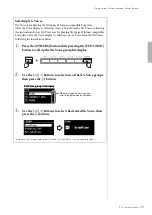 Предварительный просмотр 23 страницы Yamaha P-515 Owner'S Manual