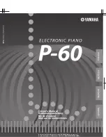 Yamaha P-60 Owner'S Manual preview