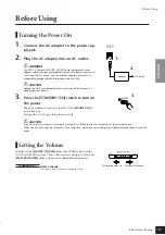 Preview for 11 page of Yamaha P-85/85S Owner'S Manual