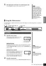 Preview for 25 page of Yamaha P-90 Owner'S Manual